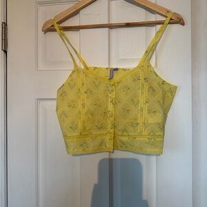 Florence by mills floral crop top